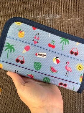 Harveys Lifes A Beach Classic Wallet Summer Print Seatbelt Wallet
